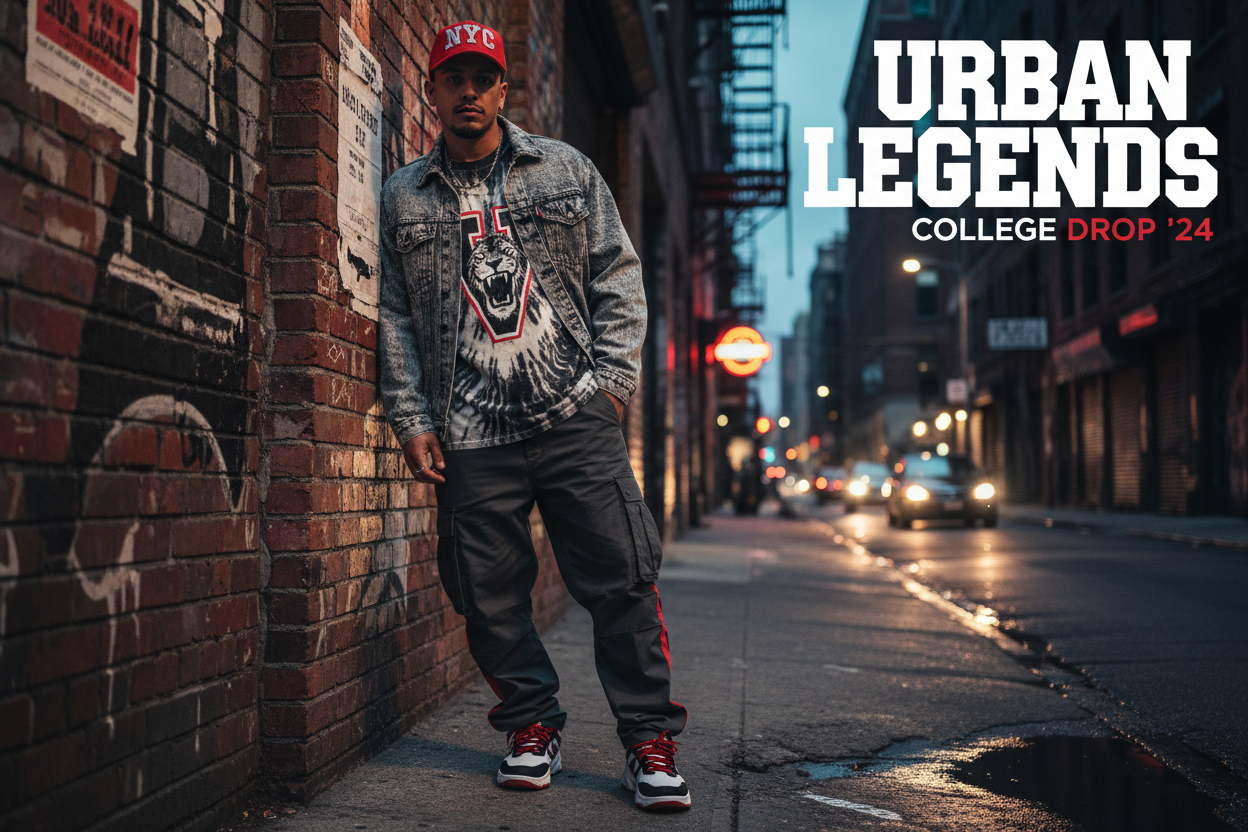 Latino Man Streetwear Banner
